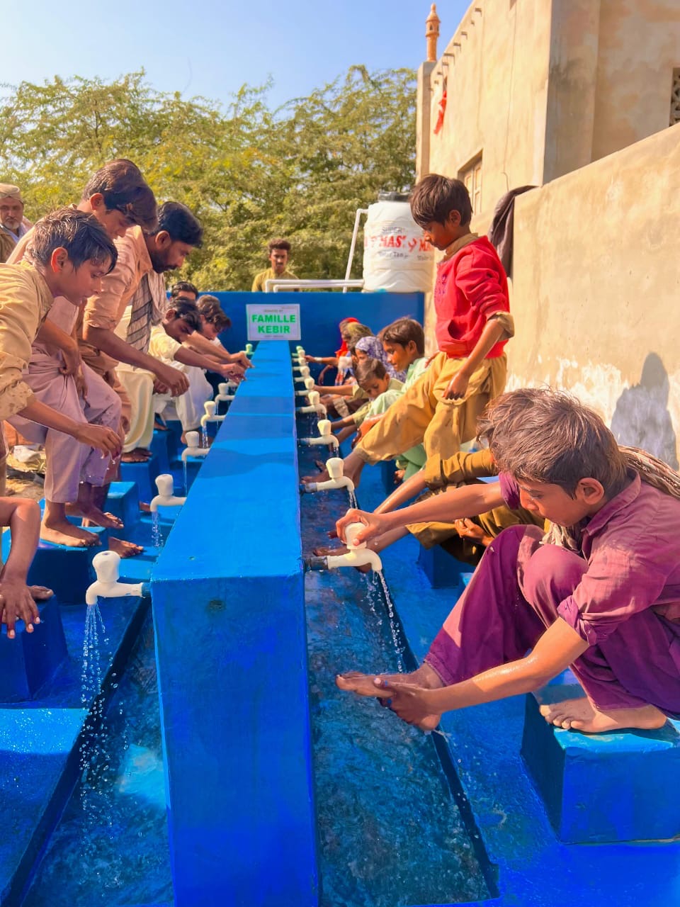 Banc d'ablution