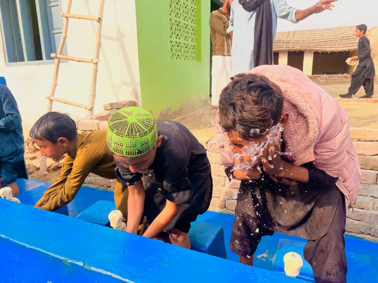Banc d'ablution